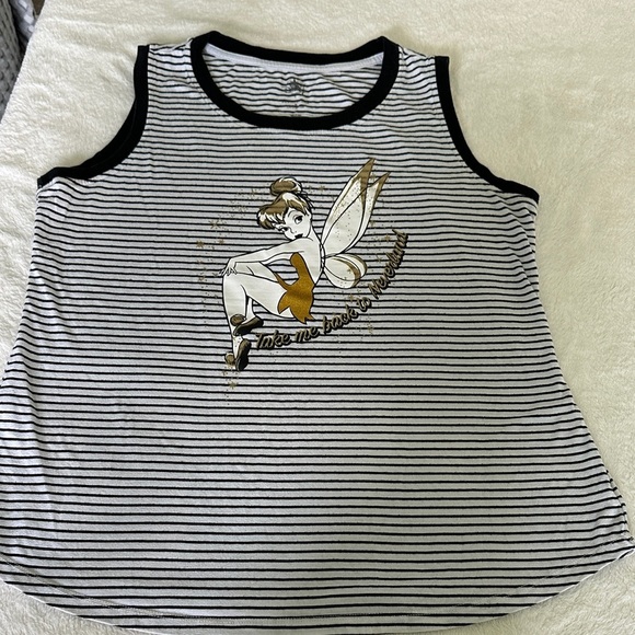 Disney Tops - Disney TinkerBell Tank Top Neverland